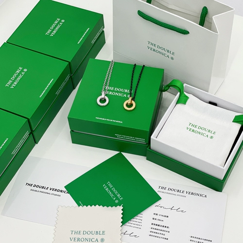 Двойная вероника / другая во вселенной, мое двойное ожерелье букв супер ежедневно супер универсальное!