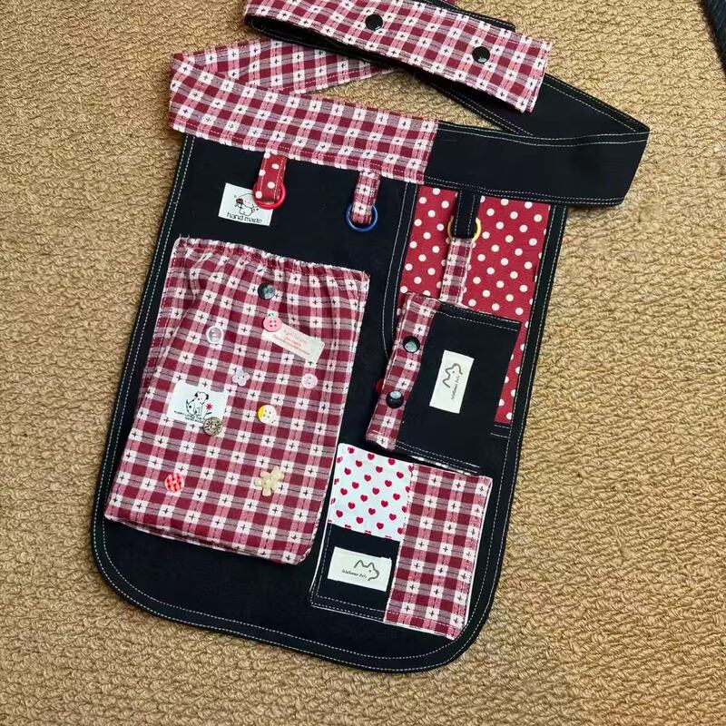Margaret's Dog-Walking Waist Bag with Crossbody Strap, Integrated Phone, Key, Water Bottle, Poop Bag Holder, Multifunctional Outdoor Essential