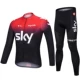 20sky Black Red Long Set Set