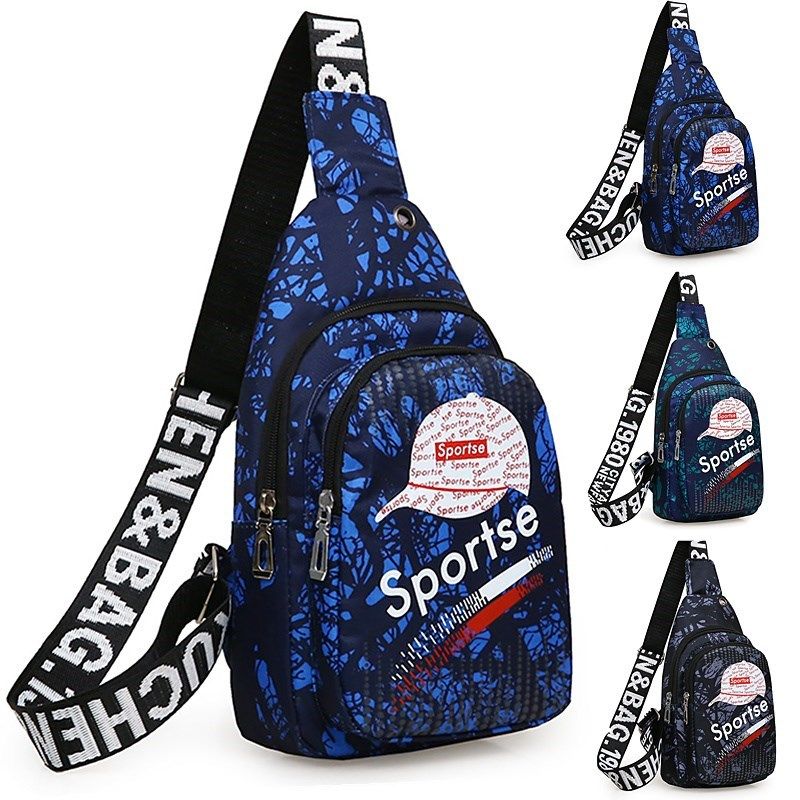 Child Chest Bag Little Boy Travel Small shoulder bag Single shoulder small satchel bag South Korean boy Outdoor Leisure Oblique Shoulder Bag