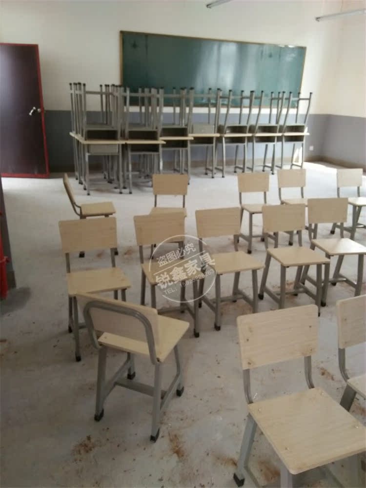 Côn Minh học nội thất bàn học sinh mẫu giáo bàn ghế đào tạo đàm phán máy tính nghệ thuật kết hợp lĩnh vực bàn tiếp nhận - Nội thất giảng dạy tại trường