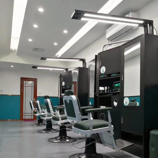Quick-cut barber shop equipment full set of cabinets multi-functional quick-cut barber shop equipment intelligent full set of Taiwan quick-cut