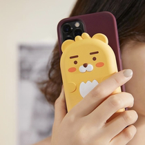 KAKAO FRIENDS Lion Ryan Portable Wireless Charging Treasure 10000mAh Non-slip with Suction Cup