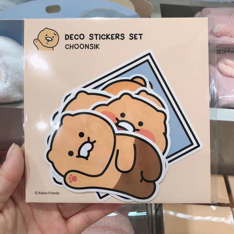 KAKAO FRIENDS cartoon spring plant Choonsik cute sticker set of seven pieces