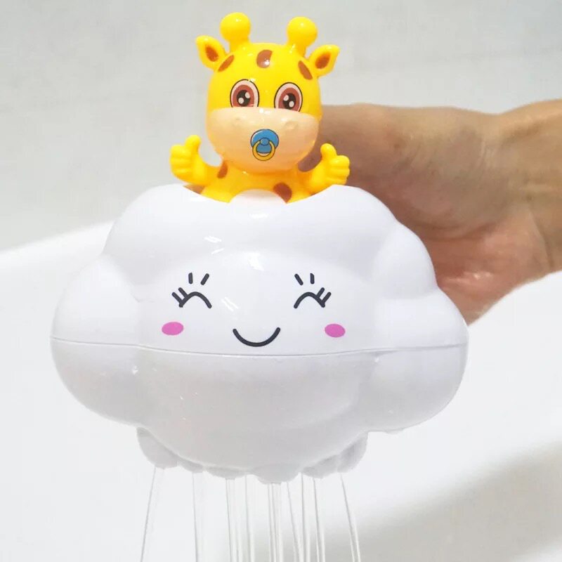 Baby shower Drink shower Cloud Doe small deer Children's bathroom Toys bath Baby Swimming pool Play in Water Male Girl-Taobao