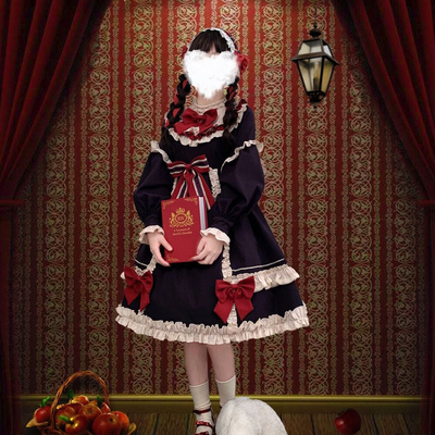 taobao agent Genuine design demi-season dress for princess, Lolita style, long sleeve, Lolita OP