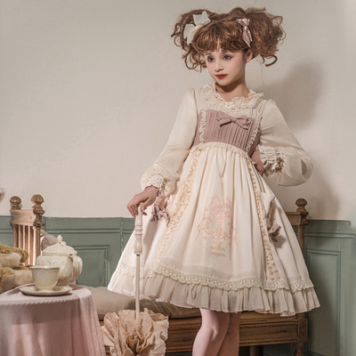 taobao agent Summer small princess costume, cute slip dress, Lolita style, Lolita Jsk