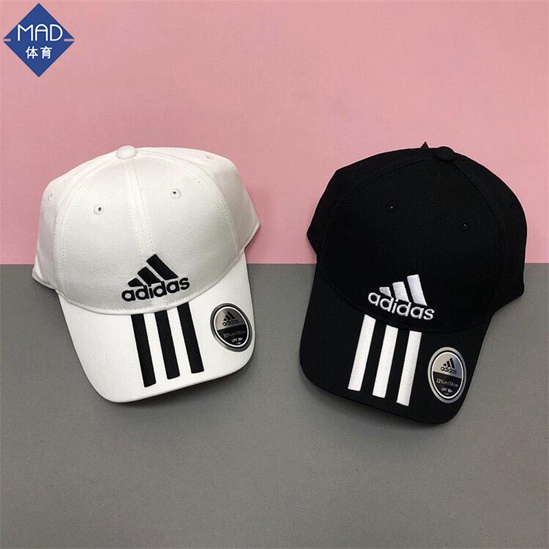 Adidas 19 năm mới nam và nữ mũ chống nắng kem chống nắng thể thao ngoài trời và mũ bóng chày giải trí CF6913 - Mũ thể thao nón kết đen