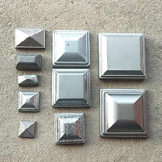 Guard rail column head square seat armrest square pipe hat round head decorative head anti-water ball imo spherical decoration cover stairs welding 