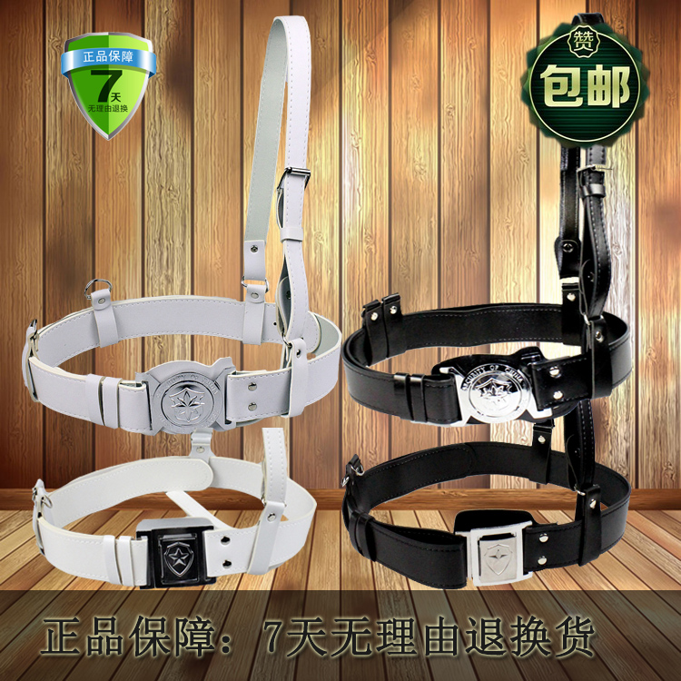 New security OUTSIDE BELT BLACK SECURITY BELT SECURITY BELT SECURITY UNIFORM ACCESSORIES WHITE SECURITY BELT ARMED BELT