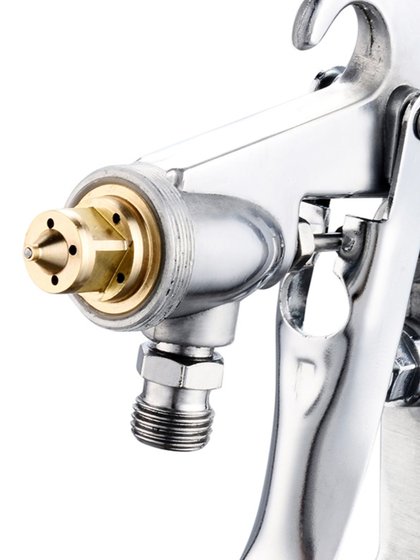 W71喷漆枪喷涂汽车油漆壶 气动家用机油涂料乳胶漆高雾化喷枪工具