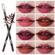 Lip liner chính hãng không thấm nước mờ môi bút chì môi không thấm nước nữ đích thực không đánh dấu dưỡng ẩm - Bút chì môi / môi lót