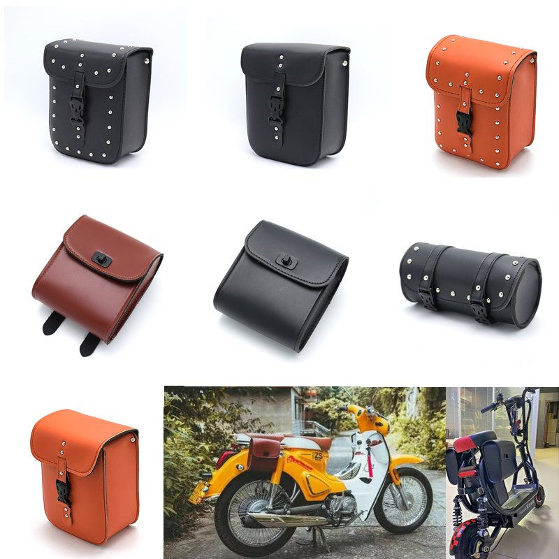 Motorcycle scooter electric car electric bike head rear side small hanging bag edge wrapping side bag waterproof-Taobao
