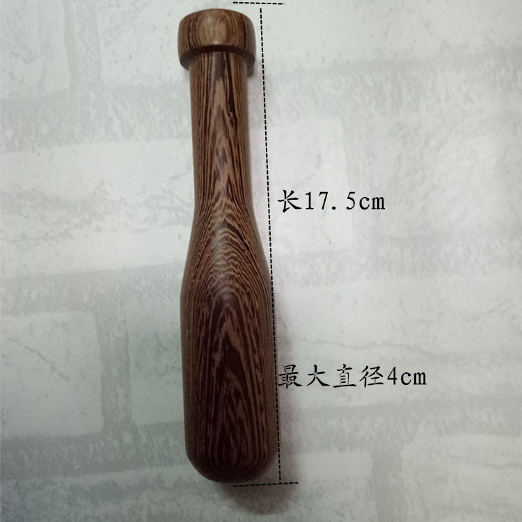 Chicken wing wood garlic press Garlic hammer Wooden garlic stick Mahogany grinding stick Garlic mallet garlic press