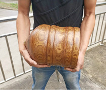 10-22 Cm Adults Middle Aged Megacia Wood Fitness Tops Wooden Toy Wood Bull Whip Up Top