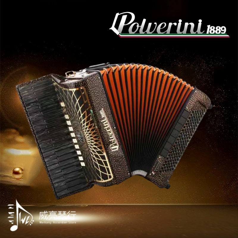 Borovini mini 120 bass imported Italian keyboard piano 36 years Weiliang piano line accordion professional shop