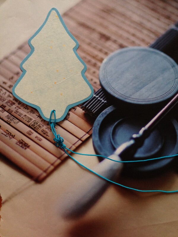 Meritocratic Idea Christmas Tree Bookmark Colour Blank Paper Bookmark Christmas New Year Teacher's Day Little Gift