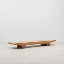 Nordic shoe stool solid wood low bench log simple B & B personality rest stool home living room bed end bench