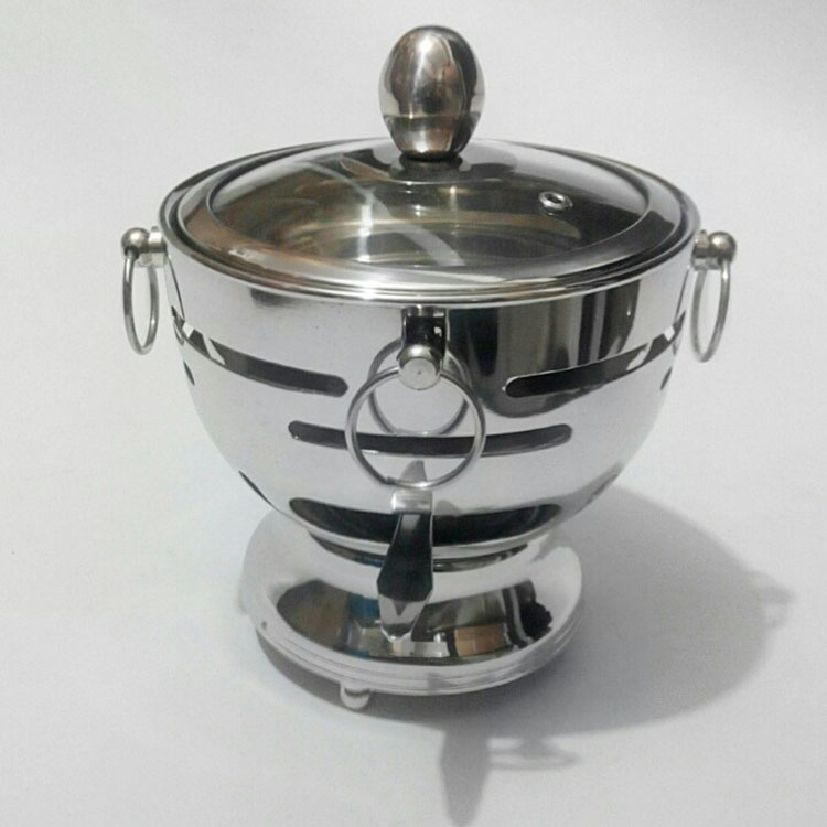 304 New pint of a small hot pot stainless steel alcoholic stove Each hot pot bean bailing pan