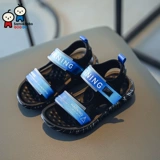 Детские модные сандалии для мальчиков, летняя детская пляжная обувь, мягкая подошва, сезон 2021