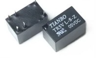 Original Sky Wave Relay TR5VL-S-Z-12VDC 5VDC 24VDC 2A 6 pin one open and one closed