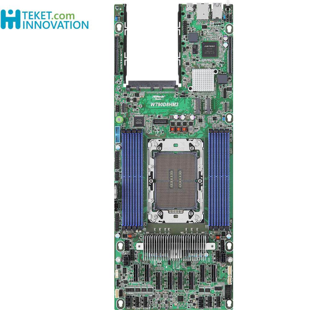 Материнская плата сервера Asrockrack Yongqing W790D8HM3 W790D8UD-1L1N2T/BCM Изображение 1