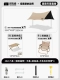 28㎡ восьмиугольный [изысканный кемпинг] 120 Стол из яичного рулона+k Mitt Chair*4