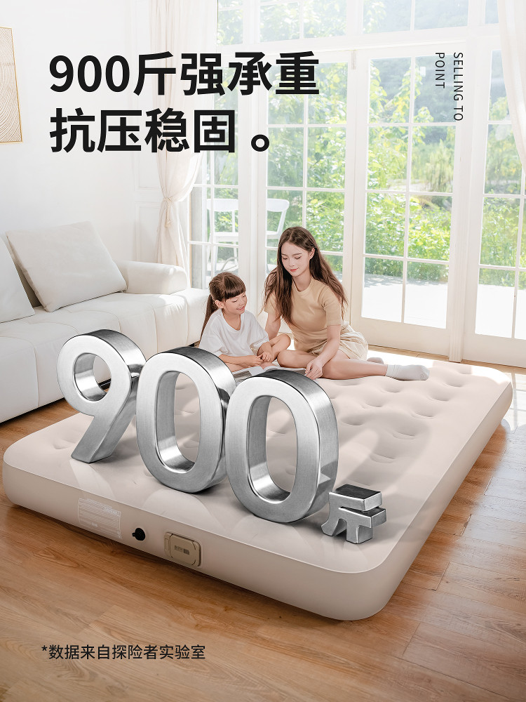 Explorer Inflatable Mattress for Outdoor Camping, Floor Sleeping, Home Use, Single Person, Fully Automatic Folding Bed, Sleeping Pad, Air Mattress