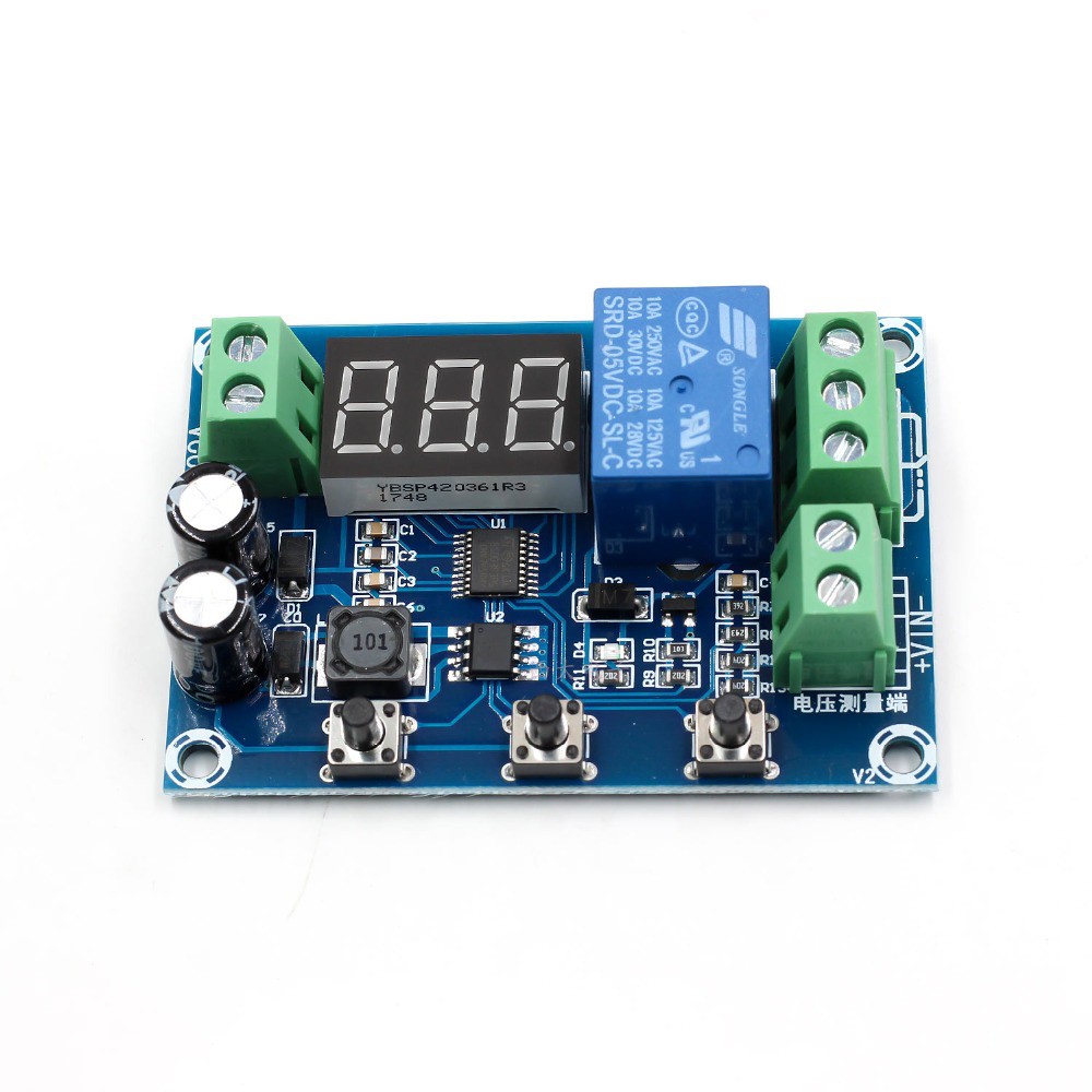 XH-M608 battery charge and discharge module Integrated voltage meter Undervoltage protection timely charge and discharge