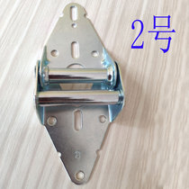 Electric flap roller shutter Garage door hinge hinge side bracket Folding single and double track top wheel upper bracket lower bottom bracket