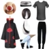 Spot Naruto Uchiha 鼬 cosplay quần áo Xiao tổ chức Cloak cloak tóc giả nam anime đầy đủ cosplay zero two Cosplay