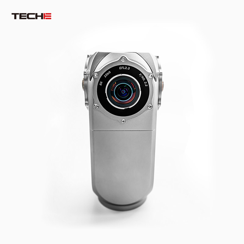 TechEasy 360Starlight panoramic camera 5G VR live camera 8K VR monitoring in-camera stitching