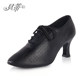 Betty Modern Dance Shoes Women's Professional Teacher Shoes Medium High Heels Soft Sole Outdoor Ballroom Dance Practice Shape Dance Shoes