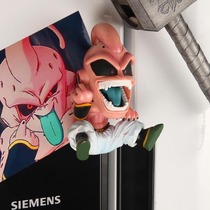 Dragon Ball Animation Demon Buo refrigerator sticker personality magnetic three-dimensional refrigerator decoration magnetic creative 3D doll