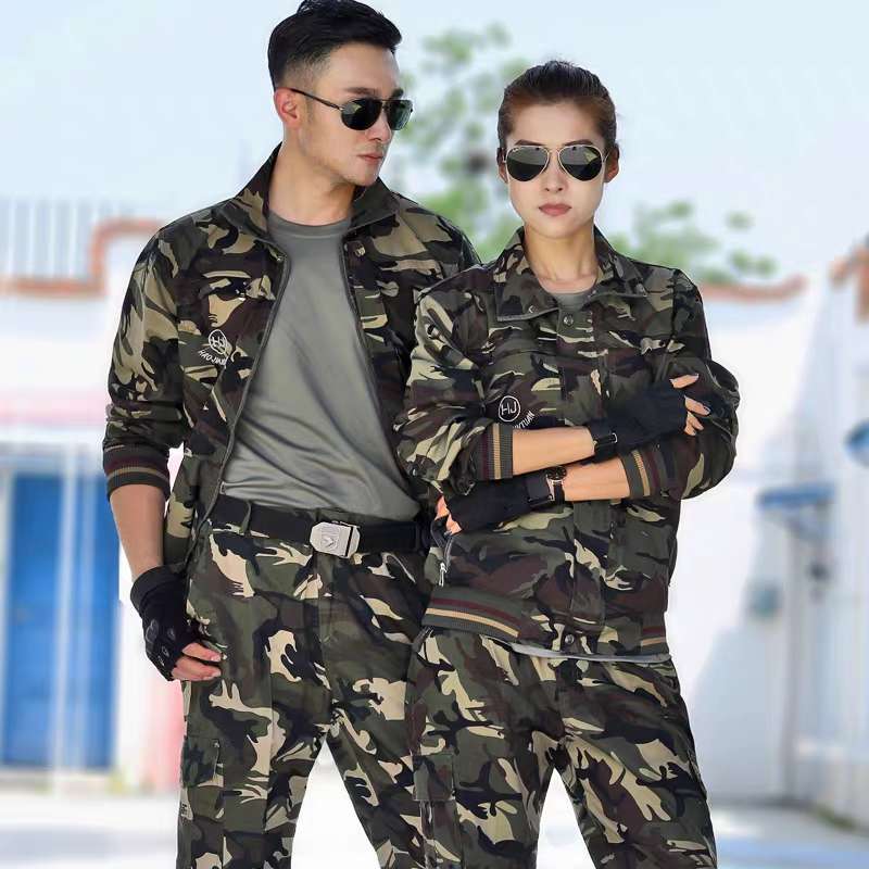 Military new elastic camouflage suit suit male special forces combat training military uniform wear-resistant training tactical suit