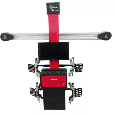 3D four-wheel locator four-wheel alignment machine four-wheel alignment equipment dual-screen luxury patent target
