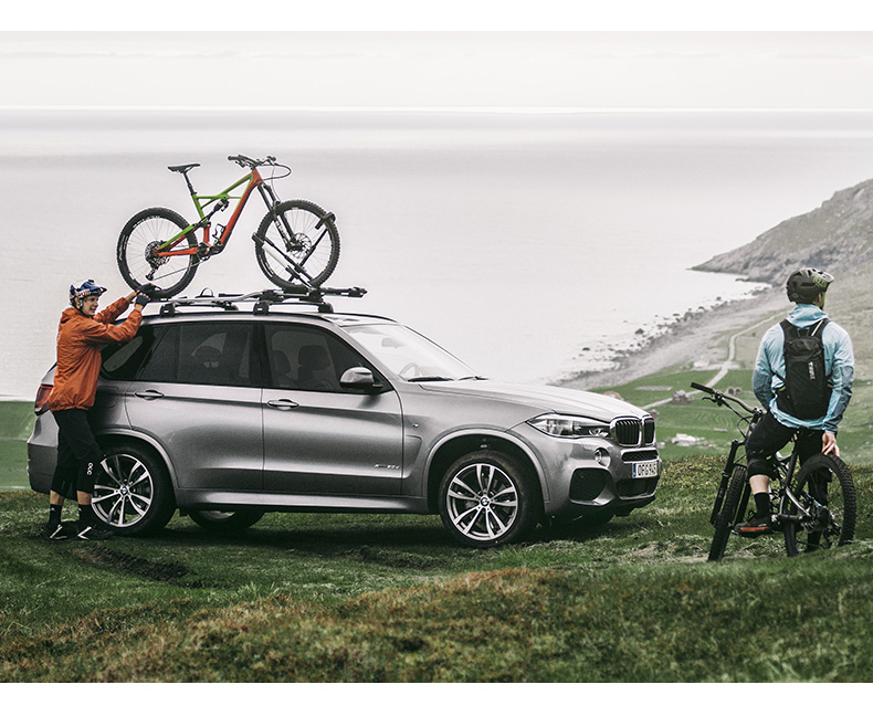 Thule UpRide Upright Xe đạp Thụy Điển Giá nóc xe ô tô - Sửa đổi ô tô 	chổi vệ sinh xe ô tô