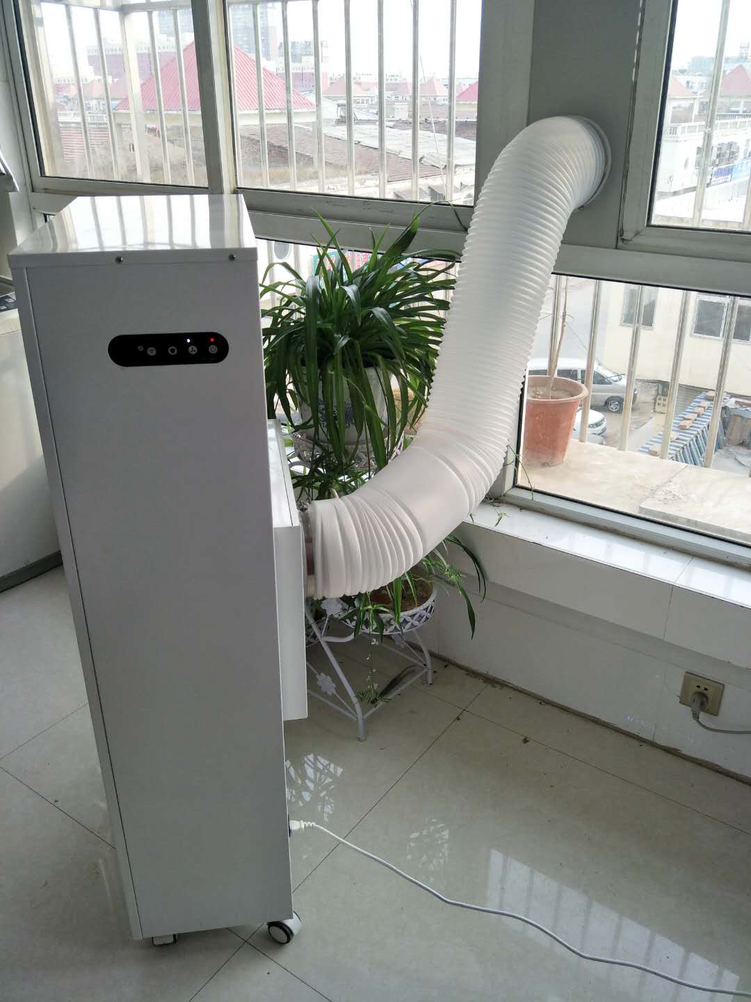 vệ sinh máy lọc không khí Máy lọc không khí làm sạch da gạo Hệ thống không khí trong lành thương mại 僧 cộng với hàm lượng oxy không khí trong nhà ngoài cửa sổ để đẩy qua lỗ tường các loại máy lọc không khí