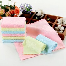 Small square towel 5 towel than pure cotton absorbent square children wash face baby garden kitchen rag towel