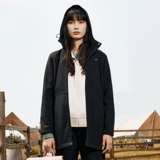 Дорожная длинная бархатная ветрозащитная удерживающая тепло альпинистская спортивная куртка, средней длины