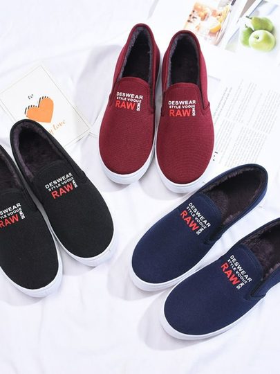 冬季款帆布棉鞋女冬加绒布鞋帆布鞋鞋女防滑保暖春秋工作鞋设计感