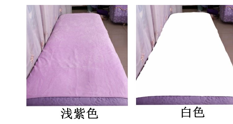 Thẩm mỹ viện cung cấp lanh bán buôn massage trị liệu massage câu lạc bộ sức khỏe giường đặc biệt khăn lớn tấm có lỗ ga nệm 1m6