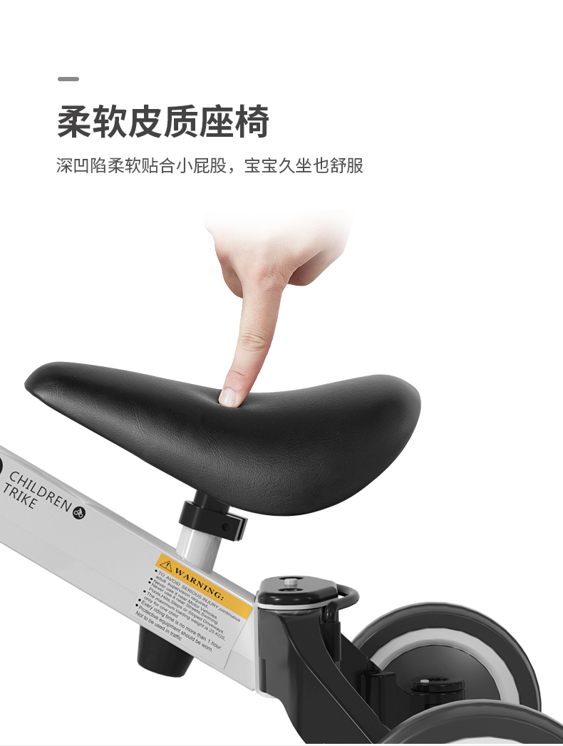 xe thăng bằng điện XJD biến dạng trẻ em xe trượt xe đạp gấp 1-2-3 tuổi bé cân bằng xe trượt đồ chơi ba bánh - Smart Scooter xe điện cân bằng chính hãng