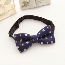 Childrens tie-up uniform Boy and Girl Baby Double-deck Little Tie show Butterfly Bowl Bond Bond