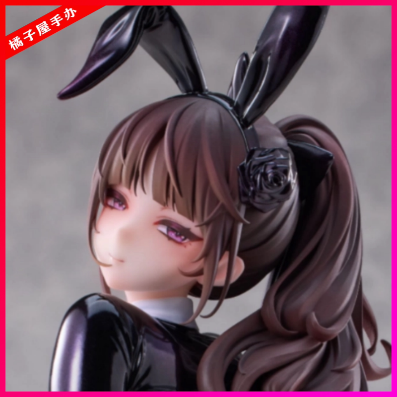 Orange House Siki Anim Champagne and Rose Bunny Girl Figure in Stock Orange House Siki Anim Champagne and Rose Bunny Girl Figure in Stock
