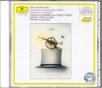 Genuine DG4158552 Tchaikovsky 1812 Overture String Serenade Karajan Classical Original CD