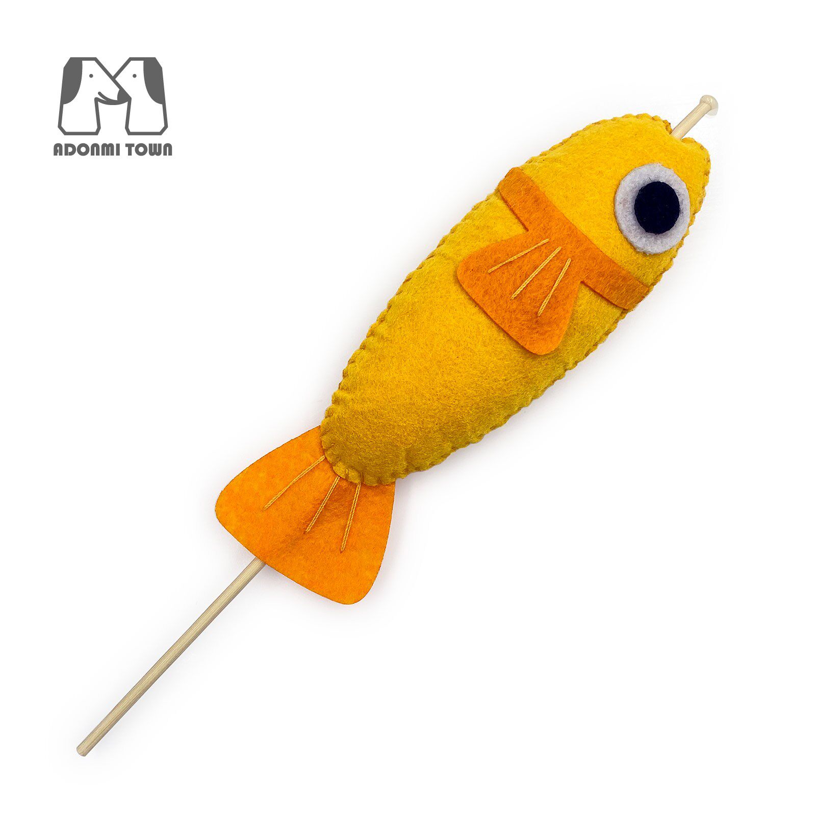 Non-woven handmade fish finished products simulated food play game toy kindergarten district corner material homework early education teaching aids