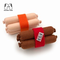 Spot non-woven ham sausage barbecue finished kindergarten manual operation simulation snack food toys