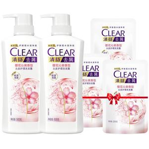 CLEAR清扬男士洗发水去屑控油止痒运动清爽洗头膏品牌正品