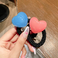 Южная Корея импортировал зерно de, будучи милым сладким цветом конфеты Peach Heart Love Circles Голова резиновые ленты толстые
